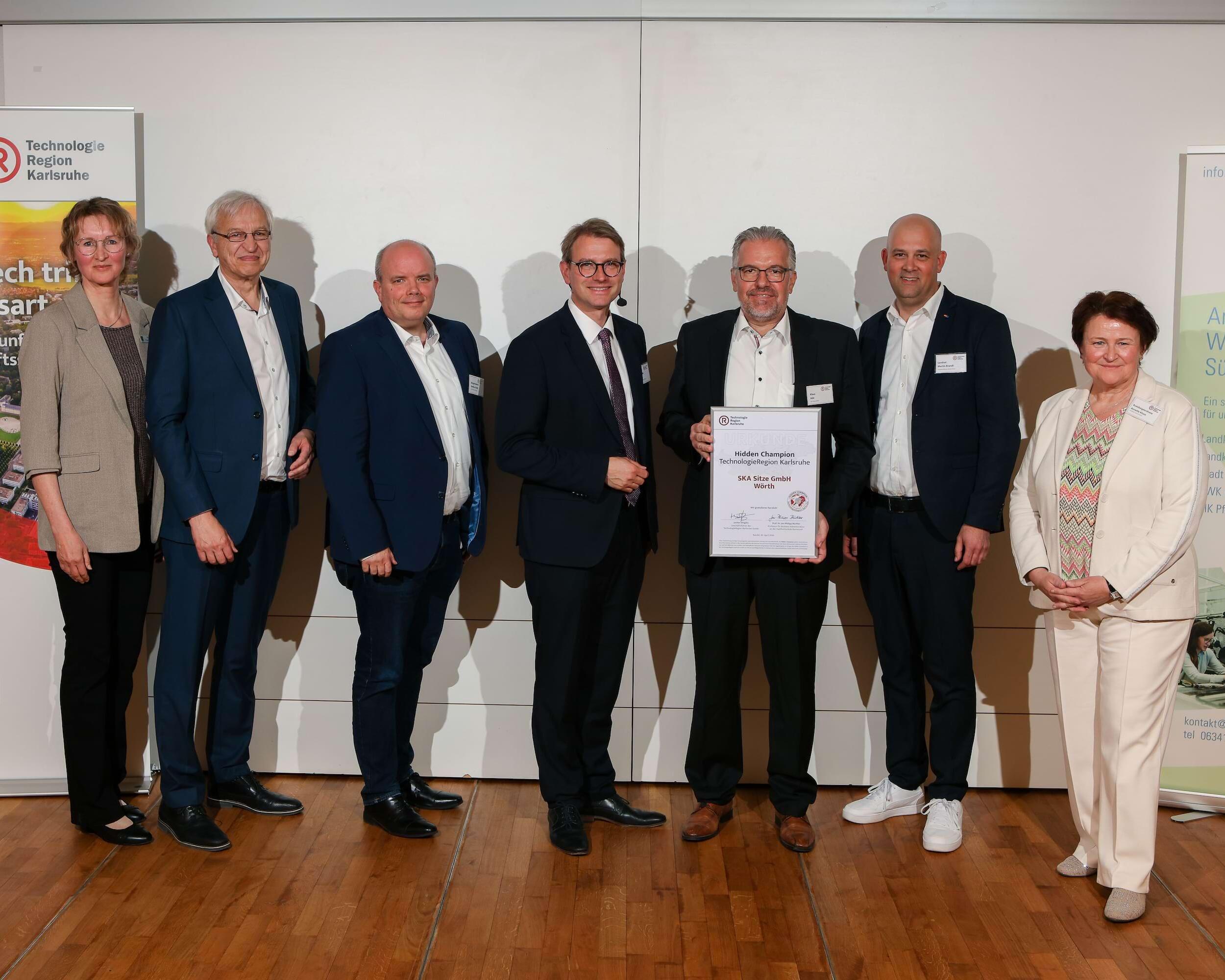 Auszeichnung für unternehmerische Spitzenleistung im Mittelstand